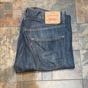 Levi's Men's Dark Blue Bootcut Jeans